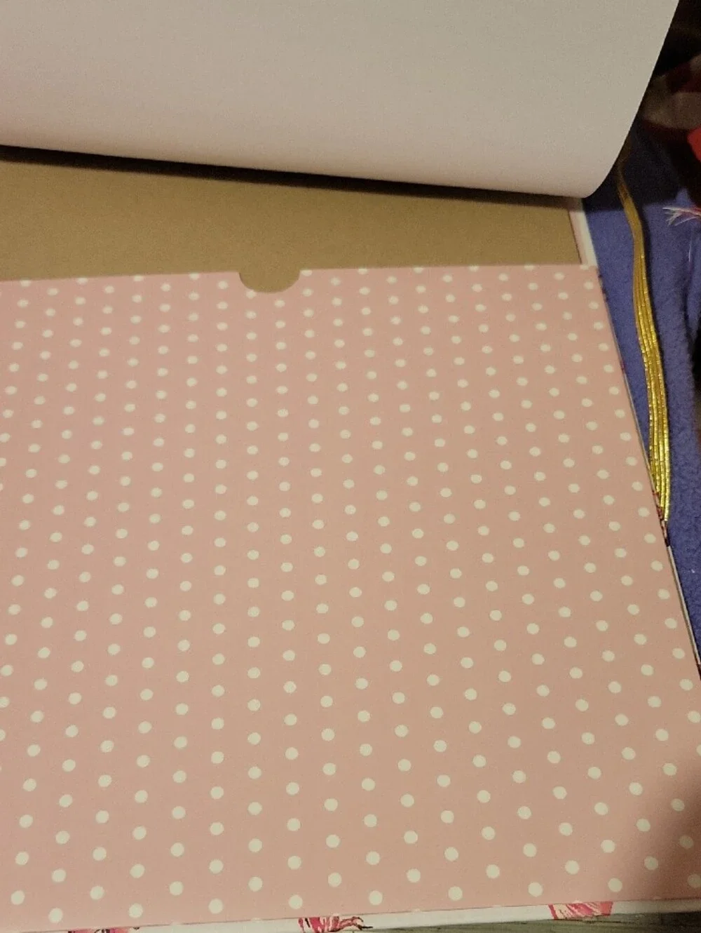 Betsey Johnson Pink Butterfly Padfolio with Gold Pen